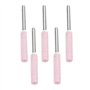 Lot de 5 Limes d'affûtage pour Polissage de Tronçonneuse,Tête de Polissage de Meulage en Diamant de 4,8 mm