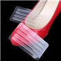 6 Feuilles (24PCS) Effacer Silicone Adhésif Mince Bande Anti-usure Pied arrière autocollants Haute Talon Chaussures Coussin Soin