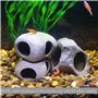 SpringSmart Cachette d'aquarium pour animaux de compagnie aquatiques pour se reproduire, jouer et se reposer, ornements en céram