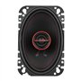DS18 GEN-X4.6 4x6 135 Watts 2 Voies coaxial Haut-parleurs 4 Ohms - Vendu comme Une Paire de 2 Noir