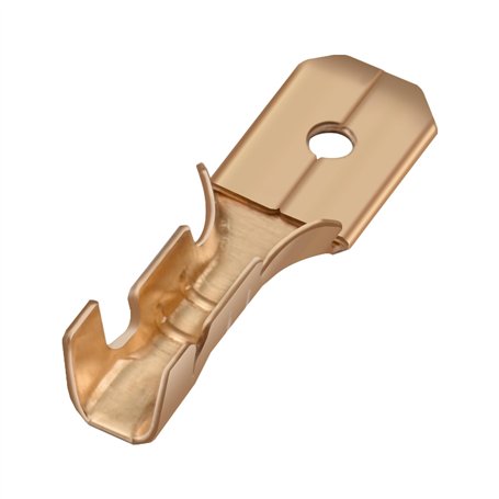 Heschen Lot de 100 cosses mâles à sertir rapides 6