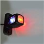 VNVIS 4x feux de position latéraux orange blanc rouge 12V 24V LED lampe la camion caravane camping camion remorque