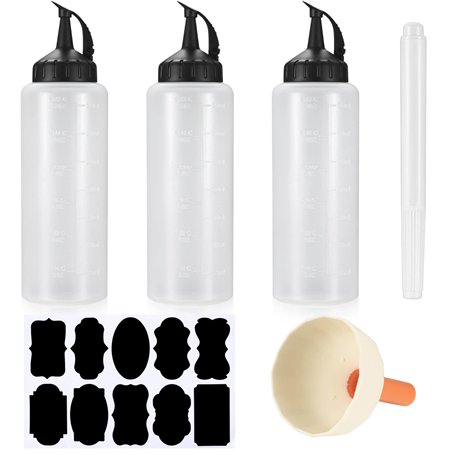 3 Pièces Bouteille à Sauce