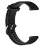 LOKEKE Bracelet de rechange en silicone pour Timex Expedition - 20 mm - Noir - Siliocne