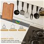 Tapis de Cuisine 70*5*0.5cm égouttoir à Vaisselle Tapis égouttoir étroits Coussins de Séchage en Silicone Antidérapant Tapis de 