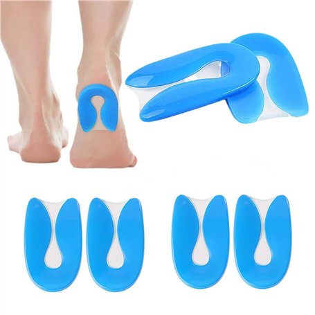 SHUOHONG 3 Paires Talonnette Silicone en Gel