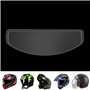 Tongdejing Film anti-buée pour visière de casque, film de protection universel, autocollant pour visière de casque de moto (tran