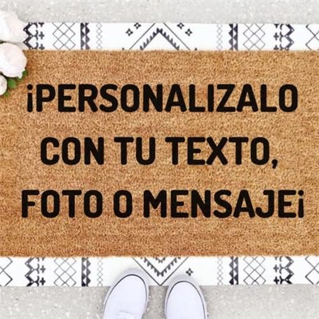 NANNUK Baby creations Créez votre paillasson personnalisé en fibre de coco à partir de zéro