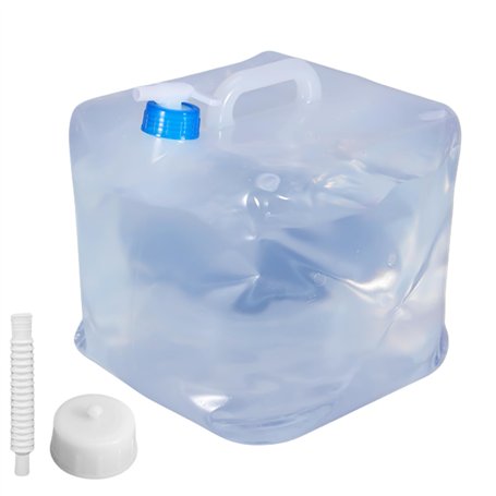 Bidon d'eau pliable 15 litres : Réservoir d'eau pliable LEKEFETO sans BPA