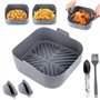 JOPHEK Moule Silicone Air Fryer Set