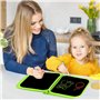 Tablette Dessin Enfant 2-3-4-5 ans Effaçable,Cahier Ardoise Enfant 3-4-5 ans,Réutilisable Double Face Livre Dessin fille,Jeux Ed
