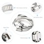 Tuyau Clips, 36 pièces réglable 6–51 mm Gamme en acier inoxydable Colliers de serrage Assortiment de 8 tailles pour famille Tuya