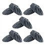 HDGSAFD 5 Paires De Couvre-Chaussures En Velours Gris