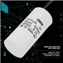 Cbb60 Condenteur, 250V AC 120uF Condenteur De Fonctionnement Condenteur De Démarrage Moteur Condenteur Plastique Accessoire de D