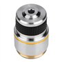 Objectifs Achromatiques, 10X 185 Objectif Achromatique pour Microscope Biologique 160/0.17, Lentilles Achromatiques