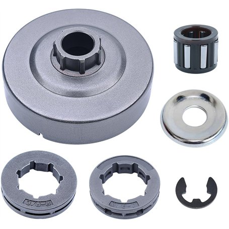 Jeu de Pignon à Anneau 3/8'' 7D pour STIHL 034 036 MS340 MS360