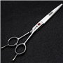 Japon 7 pouces Ciseaux de coiffeur Salon de coiffure Studio Professional outils de modelage Micro-bent Tête de coupe Ciseaux + c