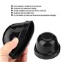 2Pcs 70mm Voiture en Caoutchouc Noir Boîtier Anti-poussière de Phare LED Boîtier Joint