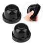 Couvercle anti-poussière de lumière LED, 2Pcs 70mm Voiture en Caoutchouc Noir Boîtier Anti-poussière de Phare LED Boîtier Joint 