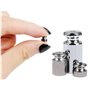 Poids d'Étalonnage,Biluer Poids de Calibrage Balance Echelle Gramme Kit Balance de Précision Balance De Cuisine 1g 2g 5g 10g 20g