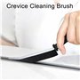 iCovalescent 4 pièces Crevice Gap Cleaning Brush, Multifonction Brosse Nettoyage avec Poignée pour Salle de Bain, Toilettes, Cui