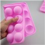 Mytayt Moule à Lollipop en Silicone - 20 Bacs Pour Sucettes, Bonbons, Pâtisserie, Gâteaux, Chocolat, Gelée - Avec Bâtonnets - Ro