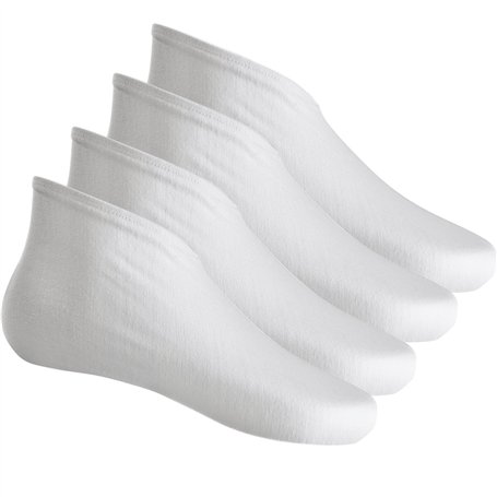 2 Paires Chaussettes Hydratantes Spa Hydratant Chaussettes Chaussettes en Gel de Siliconepour Peau Dure Sèche et Craquelée