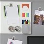 MATANA 12 Pinces Aimant Frigo, Clips Bulldog Magnétiques, Aimants Puissant - Super Fort & Solide - Tableau Blanc & Tableau Magné