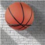 Lot de 2 Supports Muraux en Acier pour Ballons de Basketball Football Volleyball,Rangement de Balles
