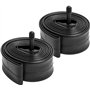YunSCM 2PCS 47/57-406 Chambres à air 20X1.75/1.95/2.125 AV34mm Valve Compatible 20 Pouces Chambre à air 20x1.75 20x1.90 20x1.95