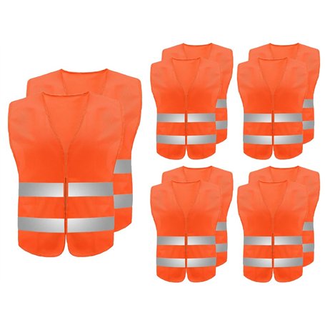 Abiyou 10PCS Gilet de Sécurité