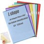 Dossiers en plastique transparent A4