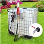 ZYXTLY Robinet Cuve 1000L S60X6,3/4" IBC Raccord Cuve 1000 litres eau de Pluie avec Raccord de Tuyau et Adaptateur.Vanne Cuve 10