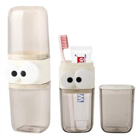 Boite Brosse a Dent Voyage - Plastique Housse de Voyage pour Brosse à Dents - Convient pour Les Voyages
