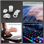 Anneaux En Caoutchouc Torique Du Joint Amortisseurs De Clavier Avec BoîTe De Rangement Pla