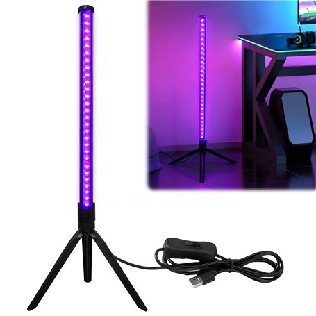 Lampe UV Schwarzlicht: 1 Unité Tube LED UV Stable