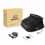 Snailax 3-en-1 Masseur de Pieds Chauffant et Vibrant, Massage du Dos avec Chaleur, Coussin Chauffant rapide et 5 modes de massag