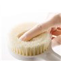 Ithyes Brosse pour le corp Le brossage à sec La brosse de bain à long manche et à poils doux Le gommage du dos Le massage exfoli