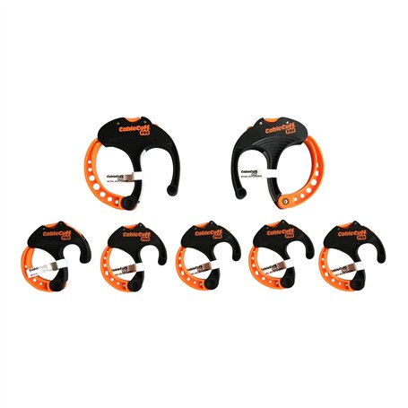 Cable Cuff PRO Lot de 7 attache-câbles réglables Réutilisable 2 x 7