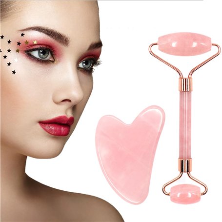 rouleau de massage gua sha visage