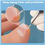 101 Pièces Bandes Correctrices d'Ongles Incarnés Kit, d'Outil Ongle Incarné avec Lève Ongles, Correction Ongles Incarnés en Plas