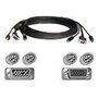 Belkin OmniView All-In-One Pro Series Plus Kit de câbles clavier / vidéo / souris (KVM) PS/2 6 broches