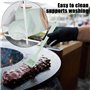 Ensemble de 6 Gant de Cuisine, Gants de Four, Design en Silicone, Antidérapants et Résistants à la Chaleur, Adaptés pour la Cuis
