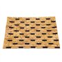 VIFERR Tapis de Bain, Tapis de Sol Antidérapant en Bois Tapis de Douche pour Salle de Bain, Toilettes, Chambre, Cuisine
