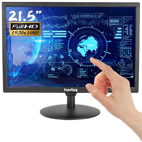 Suprlipy Écran Tactile TFT LED de 21
