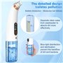 Aspirateur Point Noir Extracteur de Comédons Nettoyage des Pores avec 6 Sondes et 3 Modes, Professionnel Extracteur de Point Noi