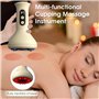 HASAIKA® Appareil De Massage Électrique À Ventouses, Dispositif De Grattage Masseur Électrique avec 9 niveaux de température et 