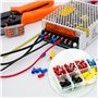 Connecteurs à Sertir, 102 Pièces Cosses de Câble Isolées, Connecteur Kit D'assortiment, Pouvant être Utilisées pour la Maintenan