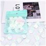100 Pcs Papier Facial Masque Masque, Blanc Masque Facial en Coton, Masque Facial en Papier Compress Masque Visage diy Soins de l