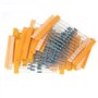 ElectroWorldFR Kit résistances 1% 1/4W 30 valeurs (300 pièces) film metallique